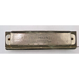 Vintage M. HOHNER Super Chromonica Chromatic Harmonica Germany